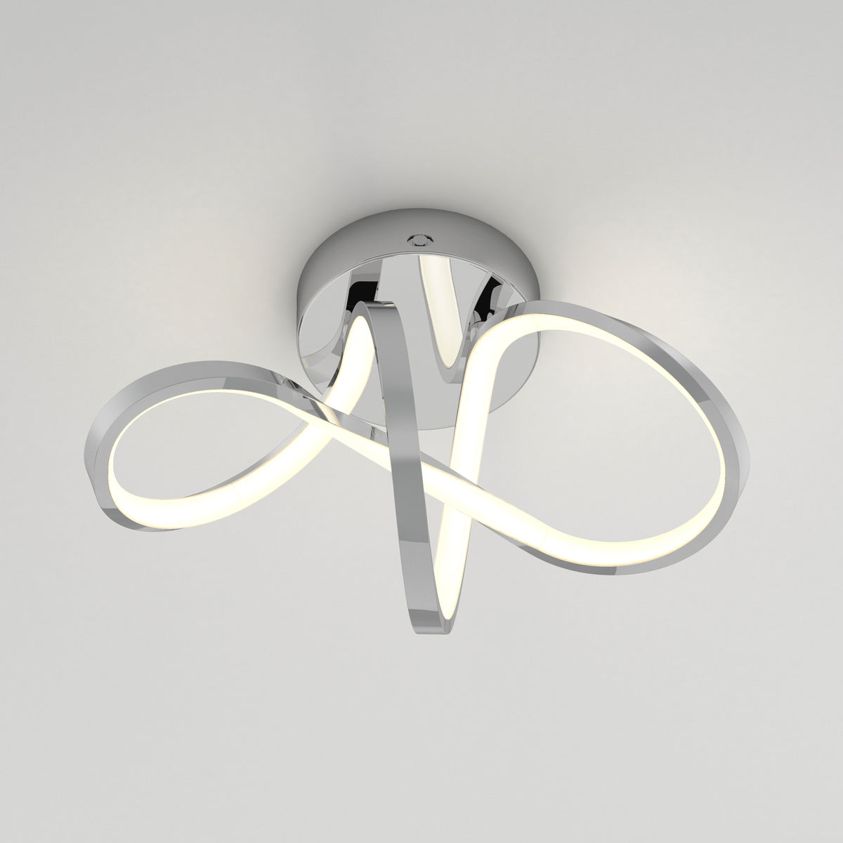 Loop plafonnier à DEL moderne 35 x 17 cm (14 x 7 po) 3 TCC
