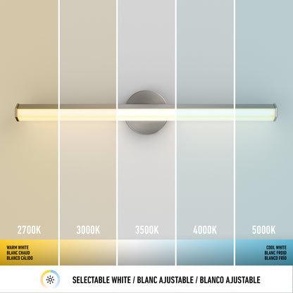 Ewen modern LED bathroom vanity light 5 CCT