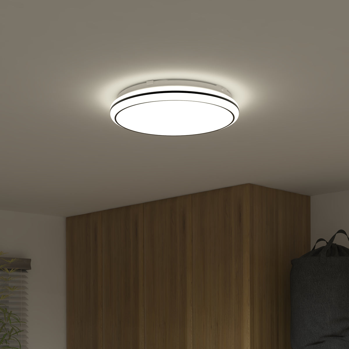 Emina 13 in. LED flush mount light 3 CCT