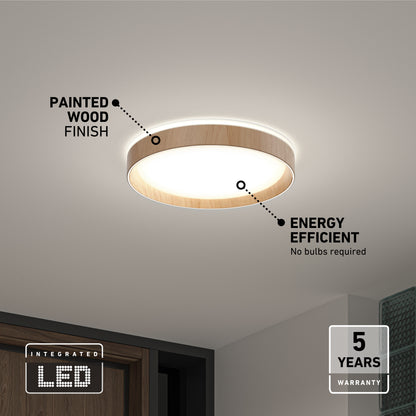 Callisto lámpara de techo LED 15 in. 5 CCT