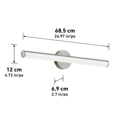Ewen modern LED bathroom vanity light 5 CCT