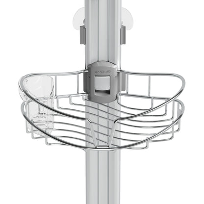 Neptune shower caddy with mirror