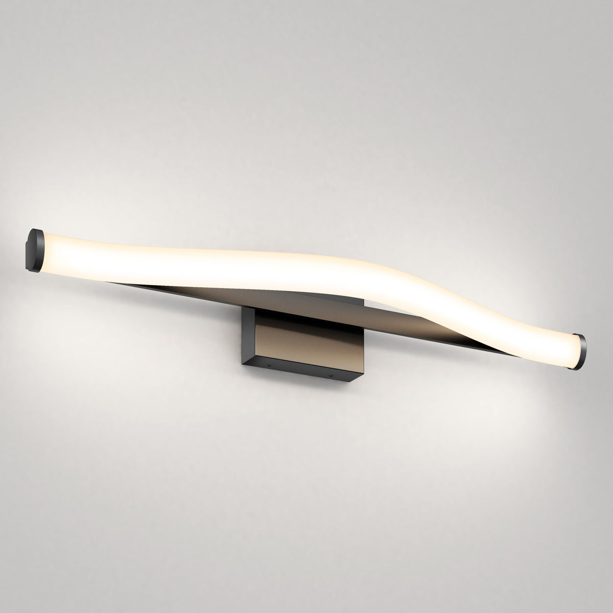 Arc 27-in (69 cm) Integrated LED 5-CCT Vanity Light Bar for Bathroom
