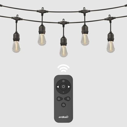 Guirlande lumineuse solaire Eclipse avec télécommande