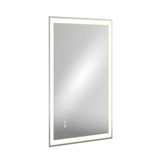 The Artika Sofia LED mirror 3 CCT with defogger is a rectangular, wall-mounted mirror featuring a slim illuminated LED border, displayed at a slight angle on a white background.