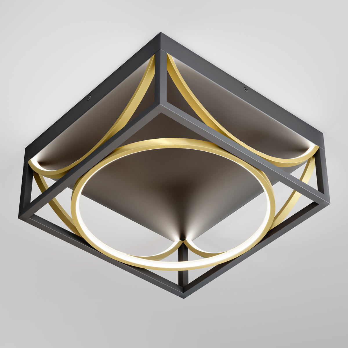 Luxury modern LED flush mount light