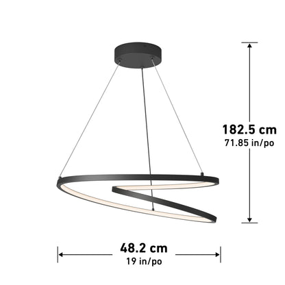 Salto lámpara suspendida LED