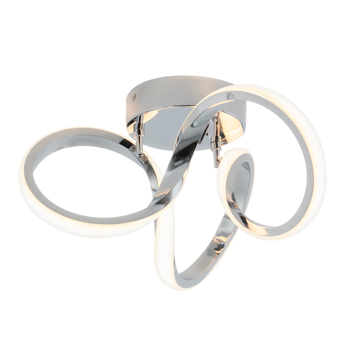 Swirl luz de techo LED moderna empotrada 35 cm (14 in.)
