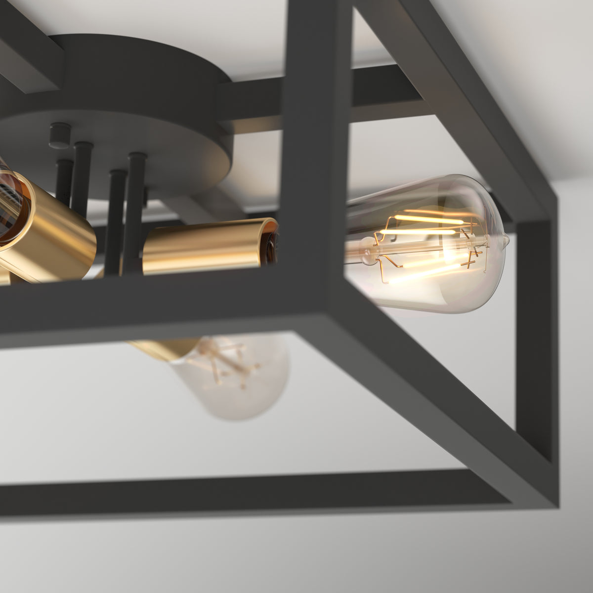 Princeton 4-light flush mount flush mount light