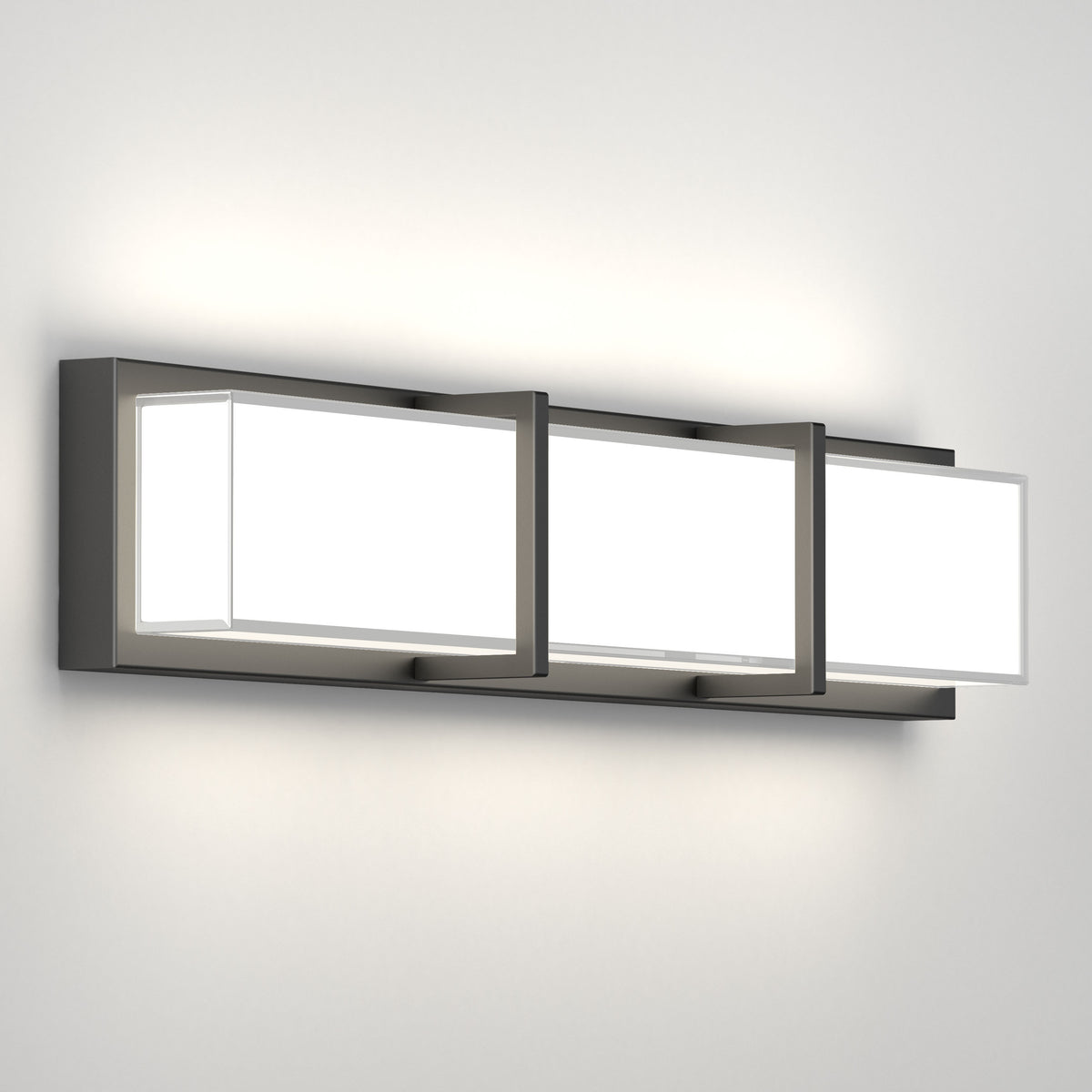 Subway 27 po (69 cm) luminaire de vanité DEL intégré pour salle de bain