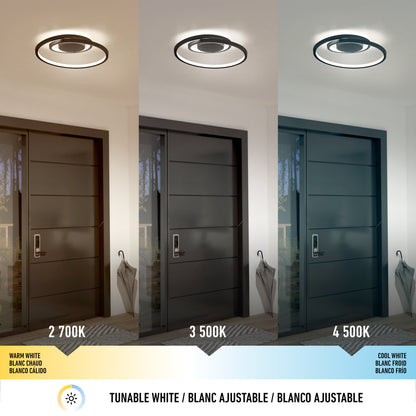 Salto LED flush mount light