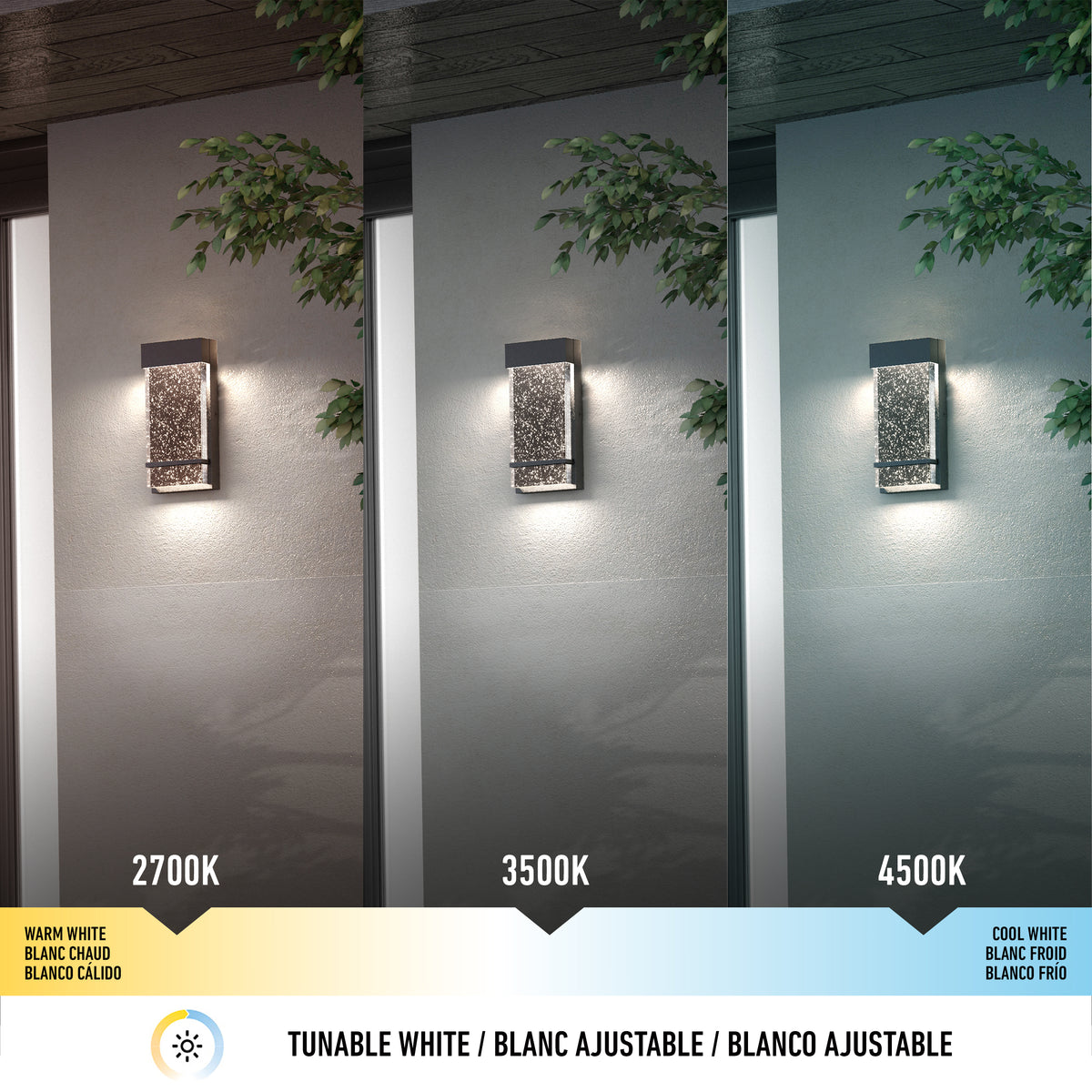Skyler indoor-outdoor LED wall light