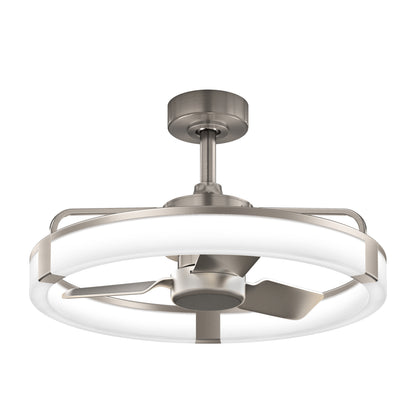 Sunnyvale ventilateur moderne 23 po. à DEL - avec télécommande