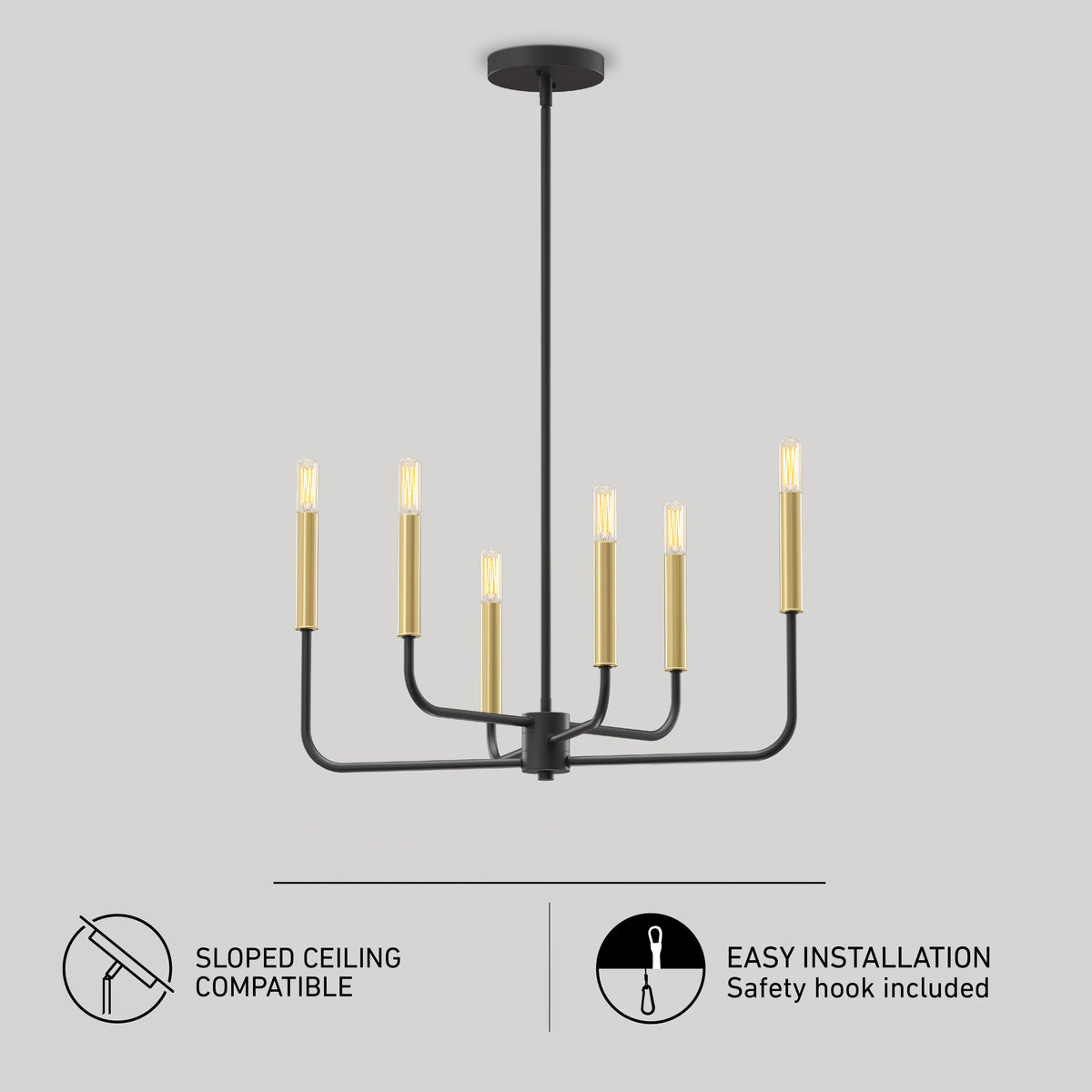 Manchester 6-light pendant