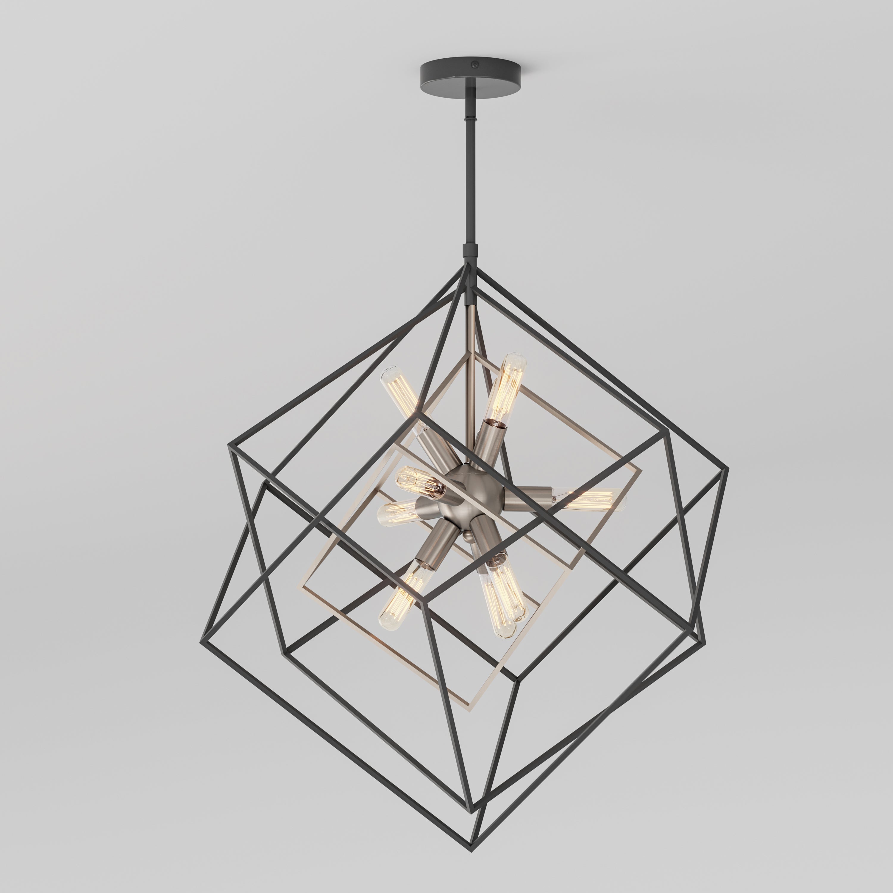 Imperium 9-light Chandelier Brushed Nickel | Artika Canada