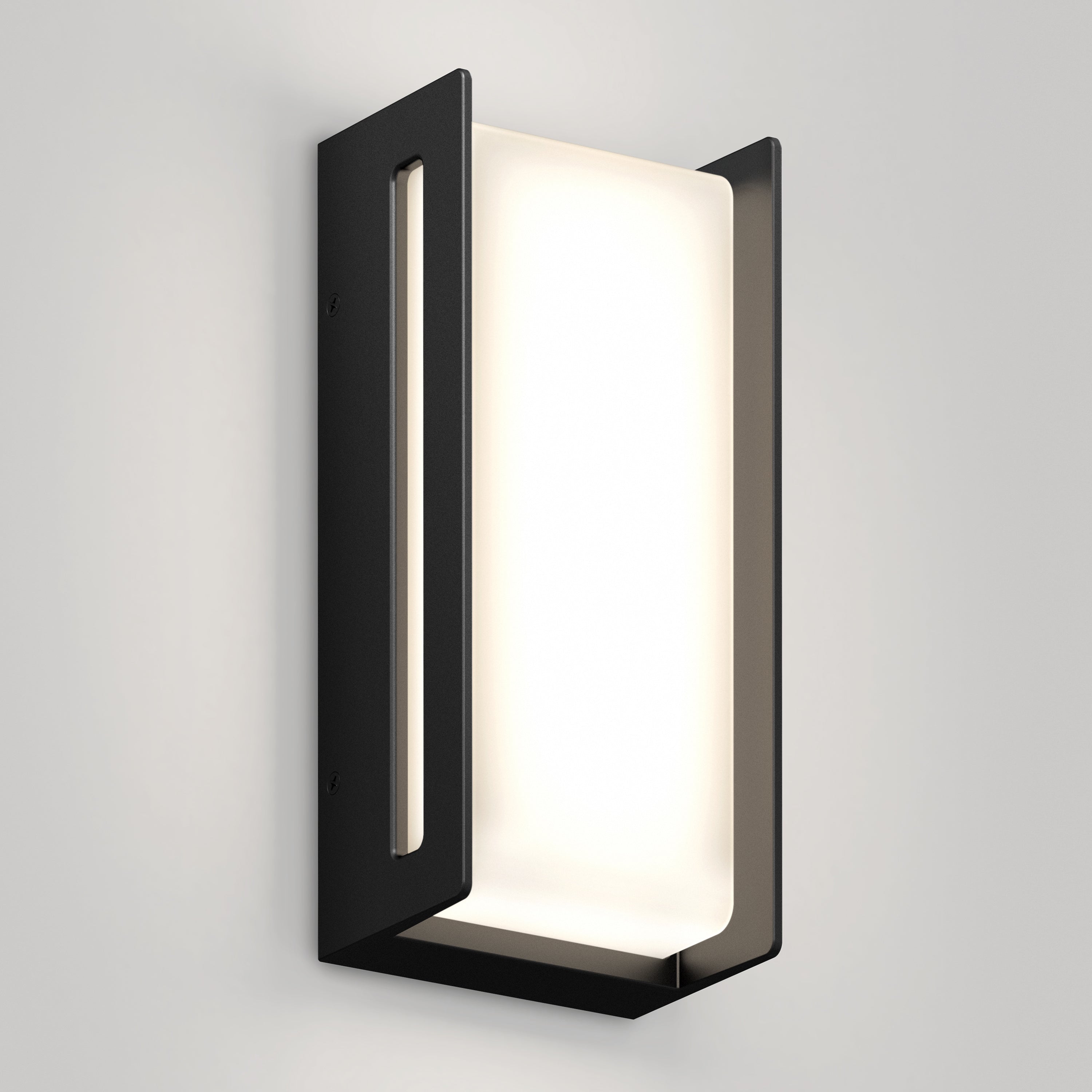 Ryker smart RGB indoor-outdoor wall light in Black | Artika Canada