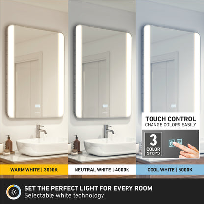 Onyx espejo LED 3 CCT regulable
