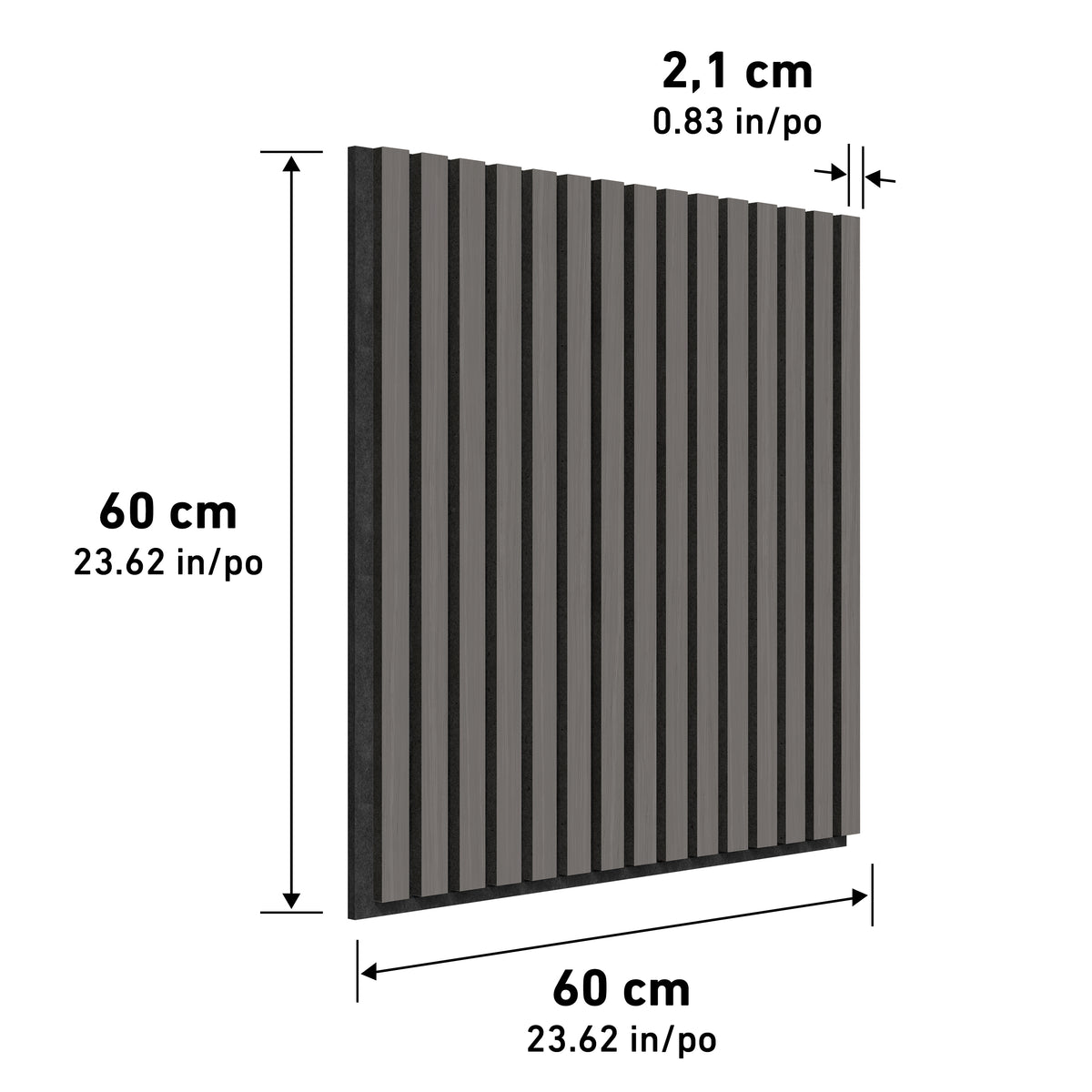 Sonolok 15.5 ft sound-absorbing wall panel kit (4-pack)