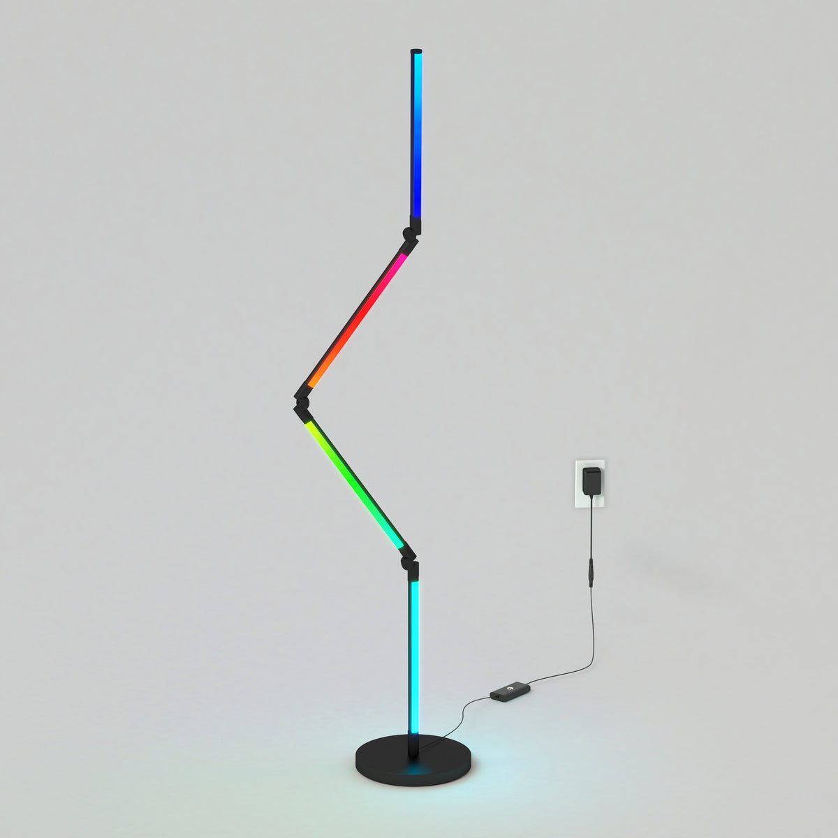 Fitch smart foldable RGB LED gaming floor lamp