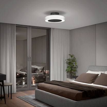 Groove ventilateur de plafond 20 po. - avec télécommande
