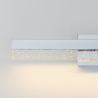 Artika Essence Bubble Bar LED vanity light with chrome finish and bubble accents—ideal for modern counters or bathrooms.