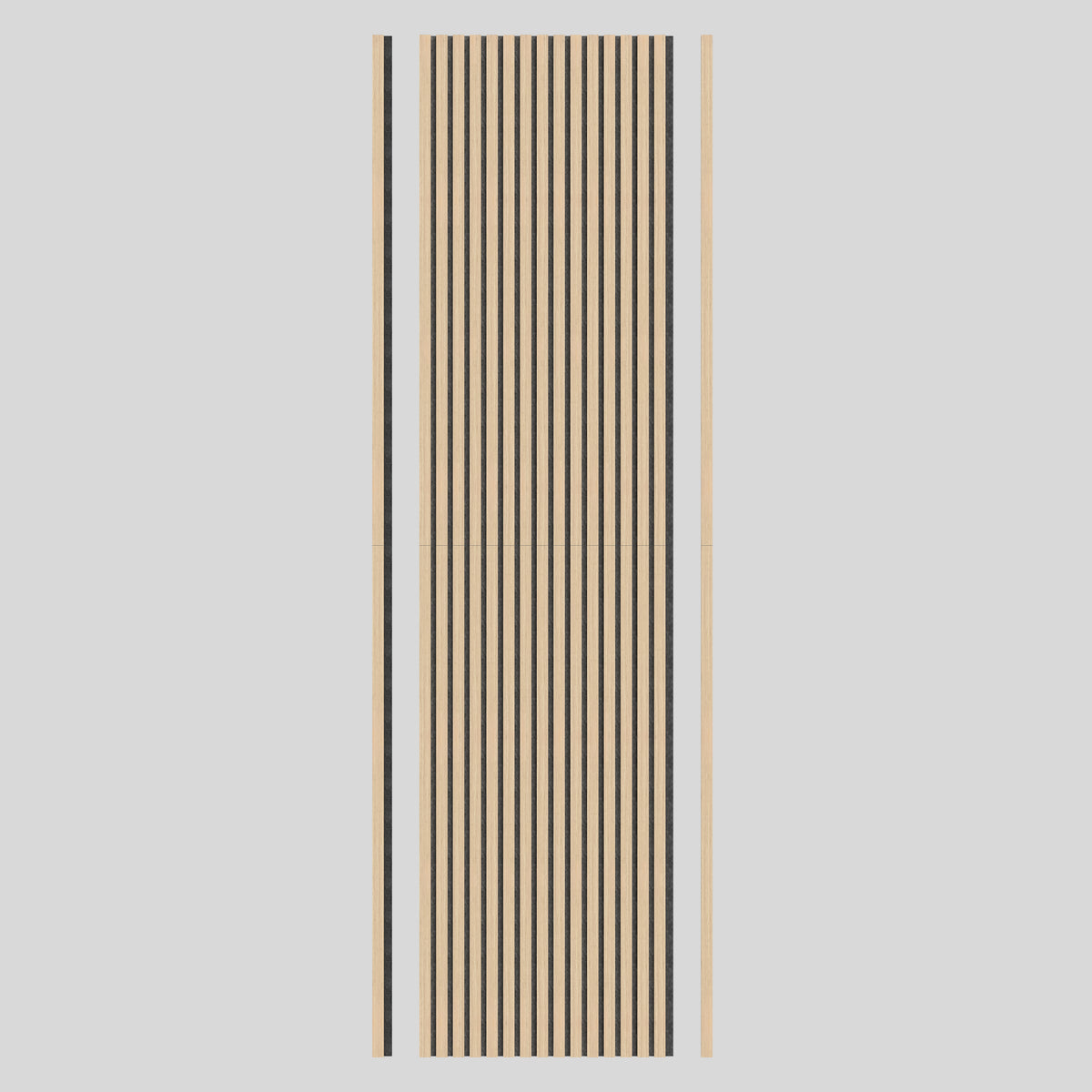 Sonofold sound-absorbing wall panel kit - pack of 2