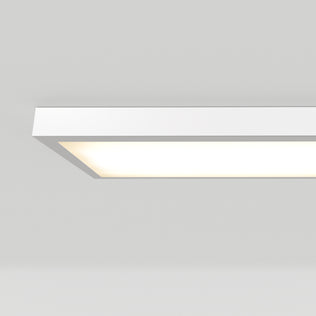 The Artika Skyshade smart RGB LED light panel with a white frame brightens any workspace, ideal for workshop lighting.