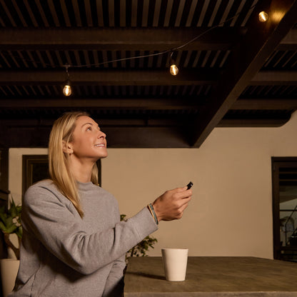 Guirlande lumineuse solaire Eclipse avec télécommande
