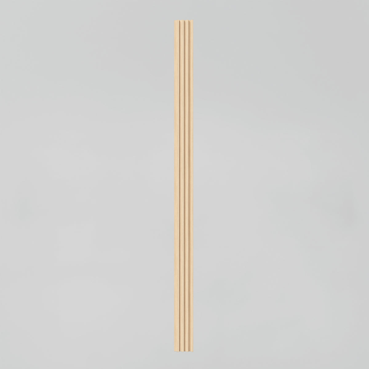 The Panolok 30.67 ft wall panel kit by Artika, sold in a pack of 8, features sleek minimalist design and a subtle oak finish that adds elegance against any light gray background.