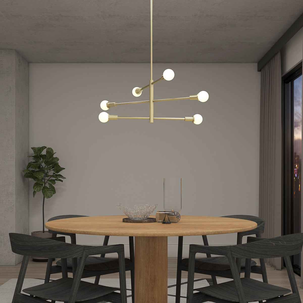 Aristo LED pendant light 5 CCT