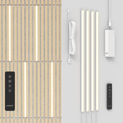 Luminaire DEL Lumilok avec télécommande pour Sonolok - paquet de 4