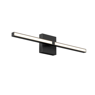 The Artika Convertible Pro 24-in (61 cm) Integrated LED Vanity Light Bar features a sleek black base and slim horizontal design, delivering minimalist, modern lighting ideal for bathrooms or hallways.