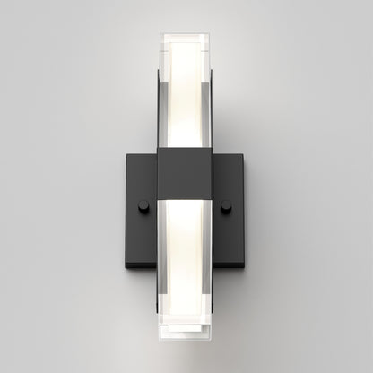 Gemini indoor-outdoor LED wall light