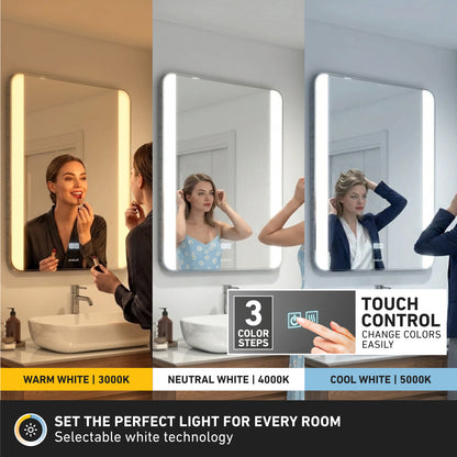 Onyx espejo LED 3 CCT regulable
