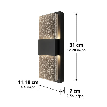 Mazza Bubble lámpara de pared LED