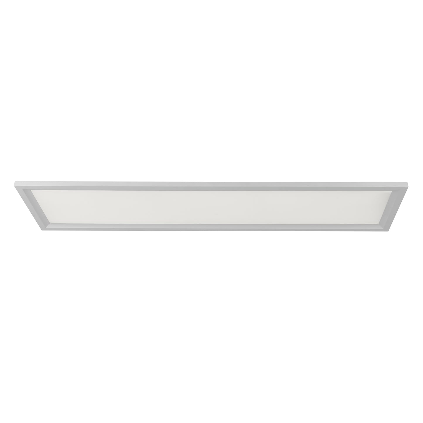 The Artika Sunray ultra thin LED light panel 3 CCT features a rectangular design with a silver frame, shown from below against a white background.