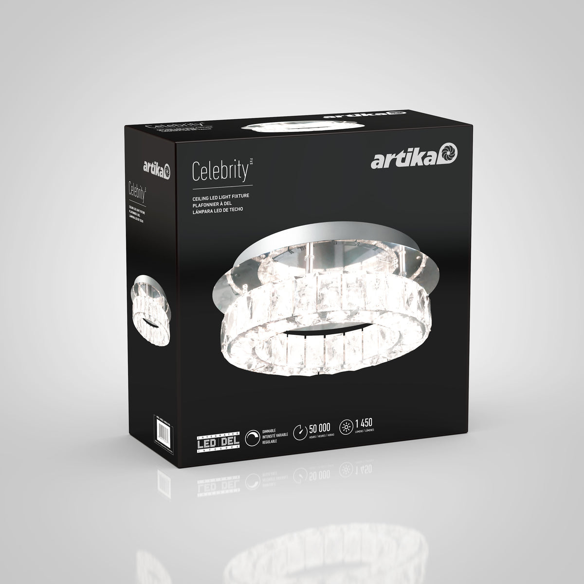 Celebrity LED flush mount light