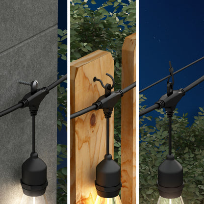 Guirlande lumineuse solaire Eclipse avec télécommande