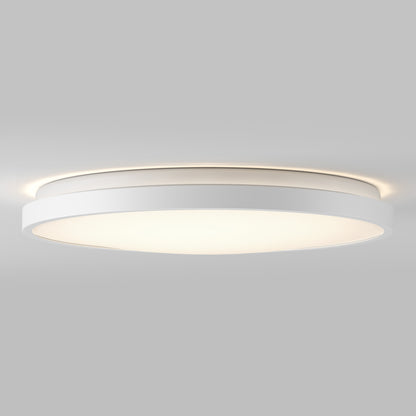 Artika Isara 15 in. RGBIC LED flush mount with interchangeable trim emits a soft, even glow on any ceiling.