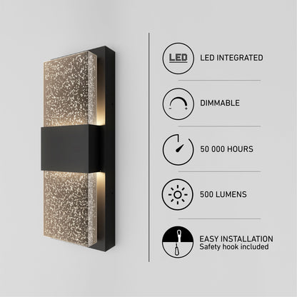 Mazza Bubble lámpara de pared LED