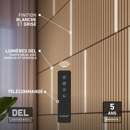 Luminaire DEL Lumilok avec télécommande pour Sonolok - paquet de 4