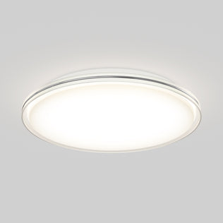 The Artika Astrid 16.5 in. LED flush mount light offers 5 CCT settings and dimmable control via remote for customizable lighting.