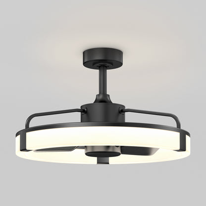 Sunnyvale ventilateur moderne 23 po. à DEL - avec télécommande