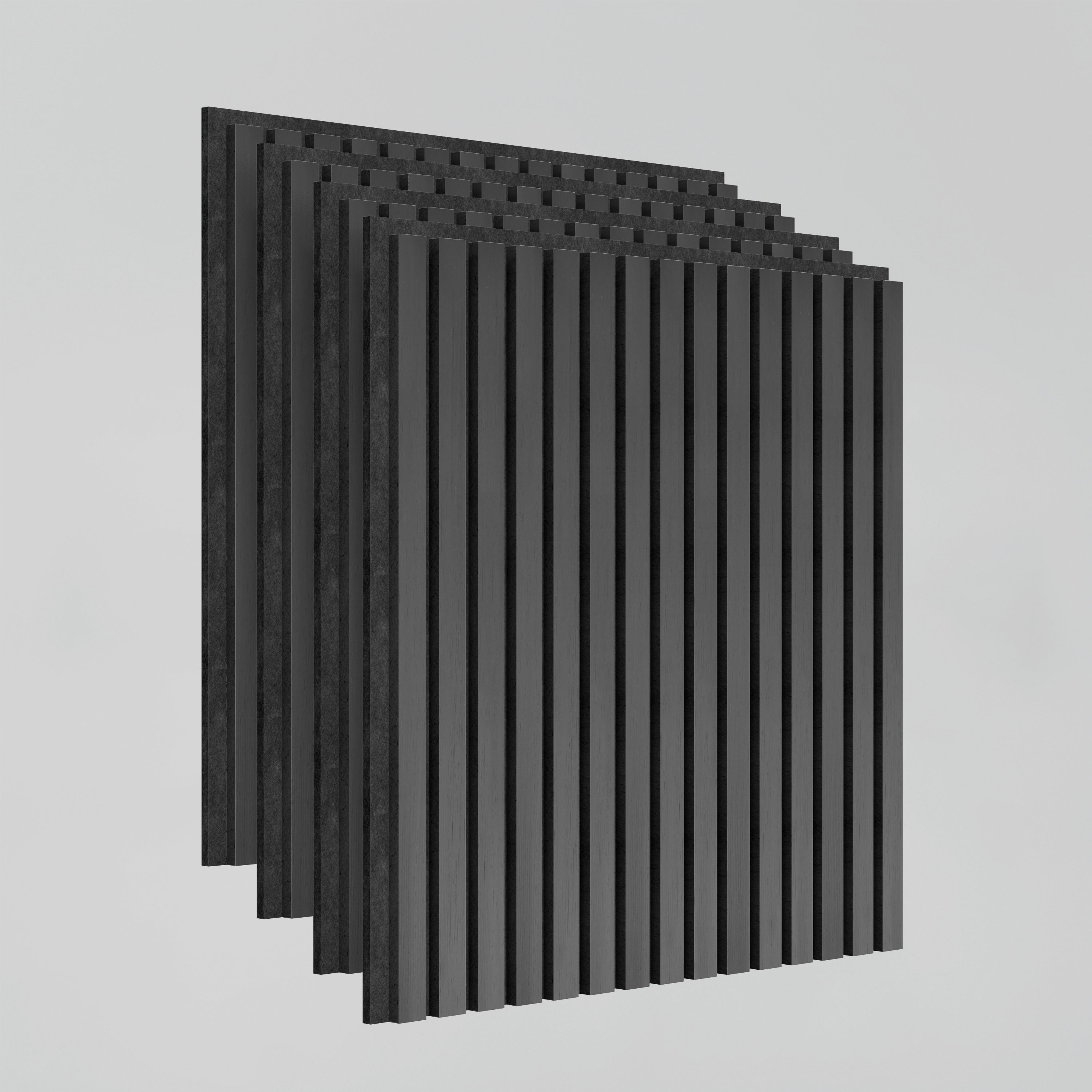 Sonolok 15.5 ft sound-absorbing wall panel in Matte Black | Artika