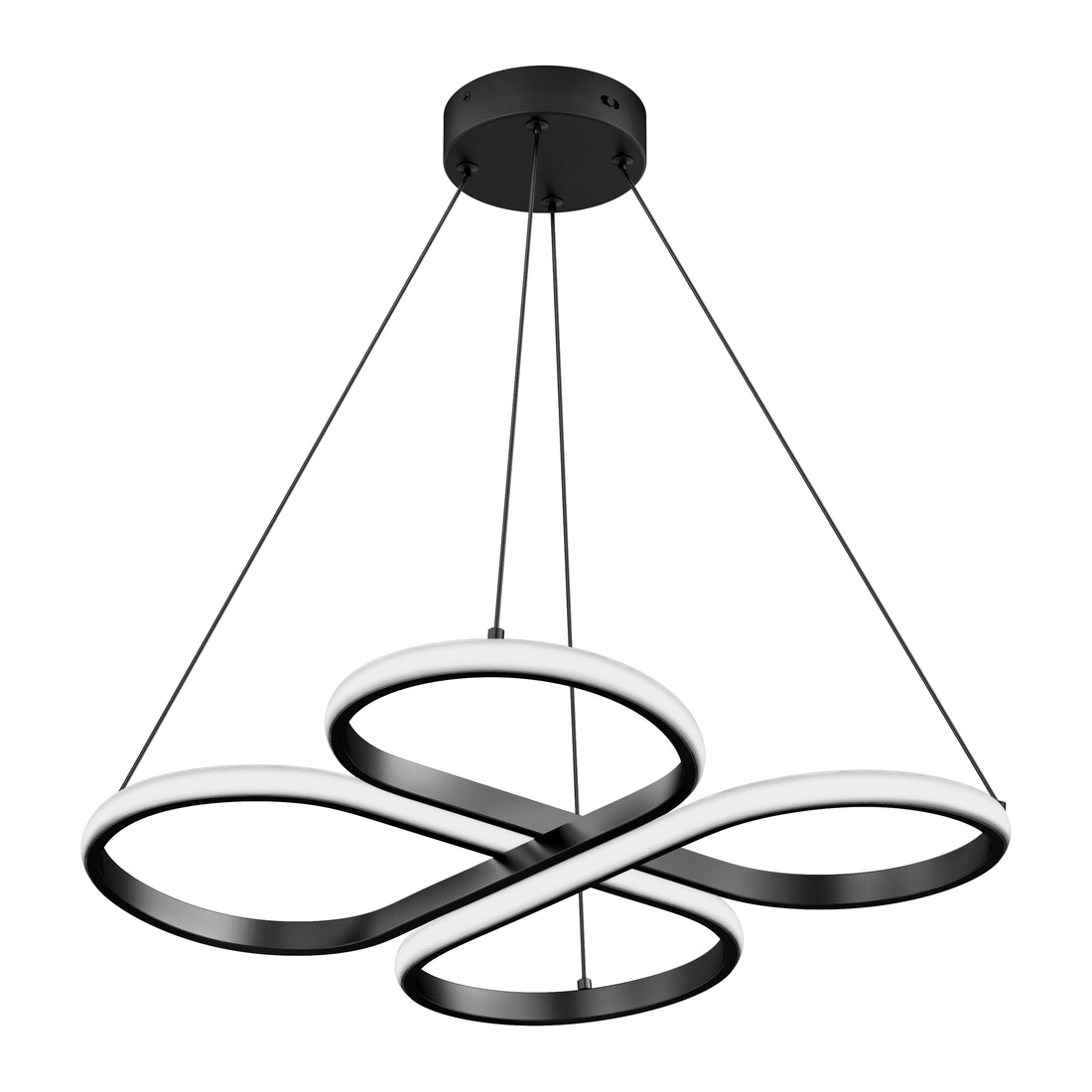 Atrium LED pendant light in Black | Artika Canada