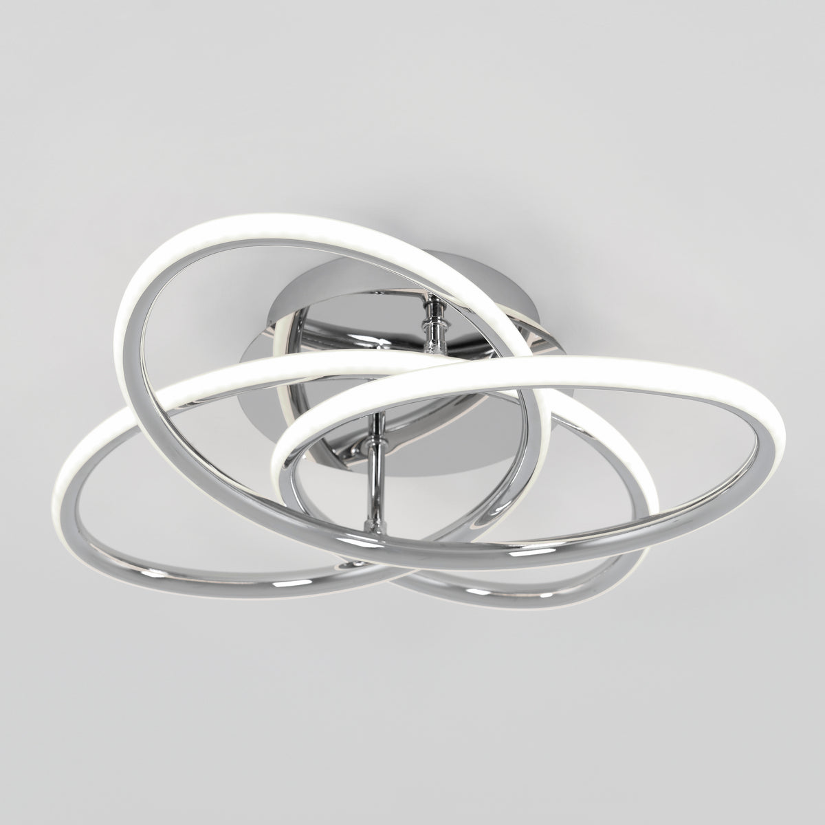 Swirl Butterfly plafonnier à DEL moderne 42 cm (17 po)