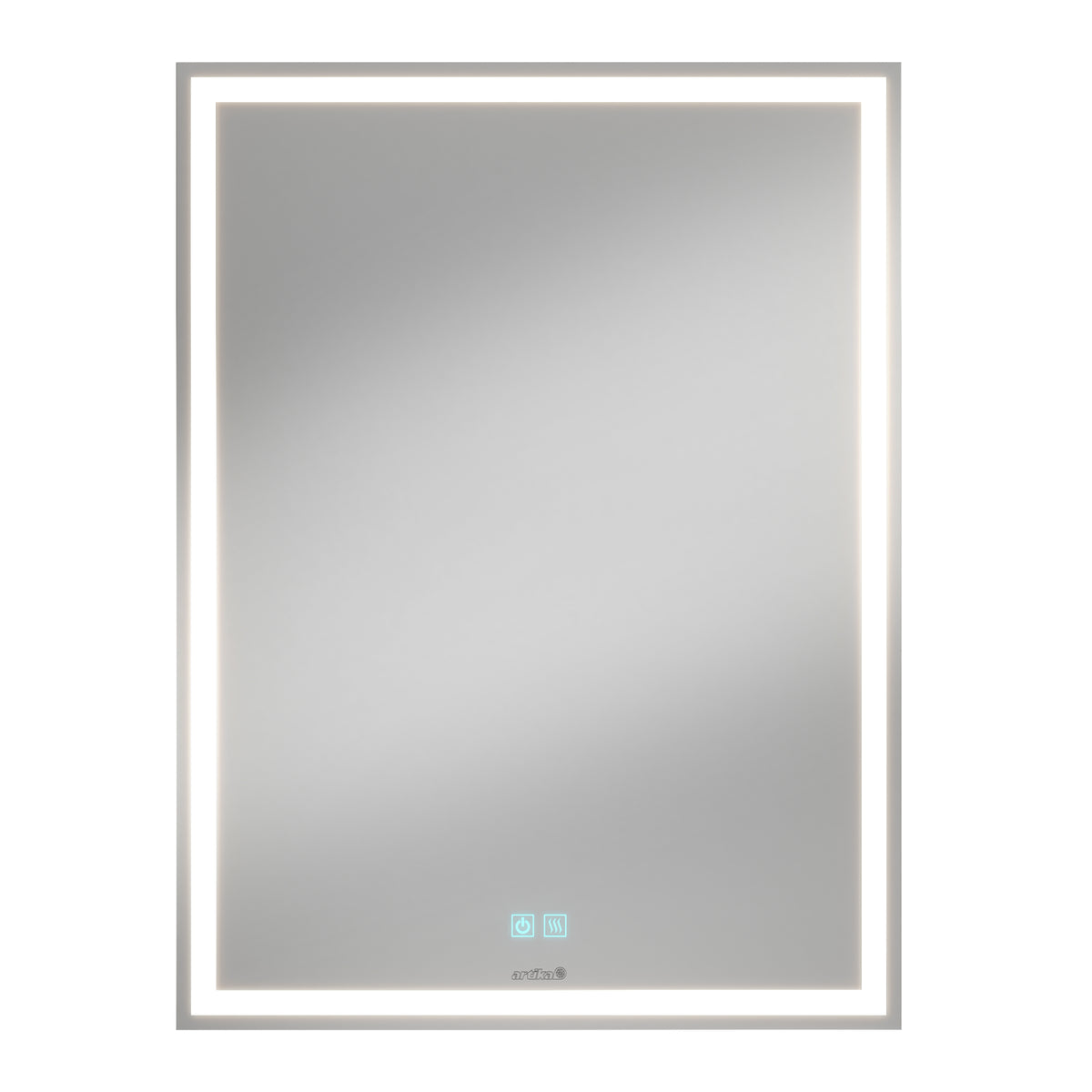 Aurea 61 x 79 cm (24 x 31 in.) espejo LED de baño antivaho
