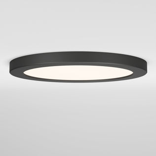 The Artika Europa Disk 9 in. LED modern flush mount light features a round, flat black design with 3 selectable color temperatures, providing a bright, even glow on your ceiling.