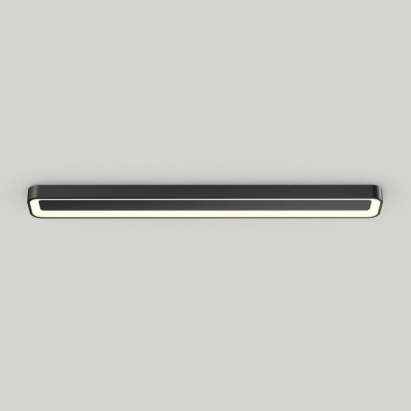Aiden 48 in. x 6 in. (122 x 15 cm) Modern Ceiling Light 5 CCT, Matte Black