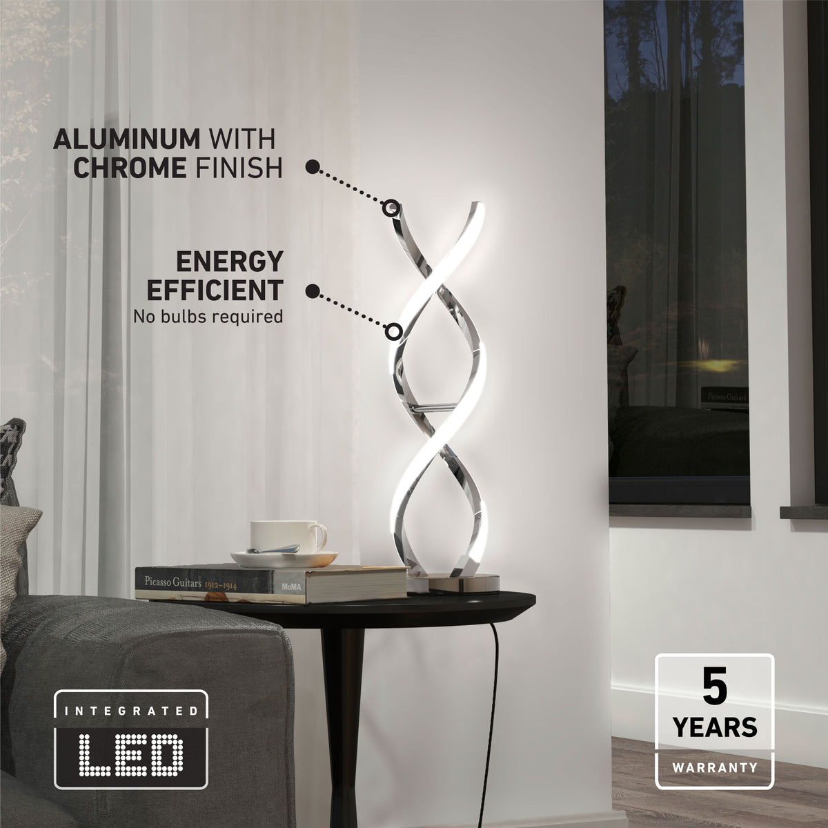 Swirl Lámpara de Mesa LED